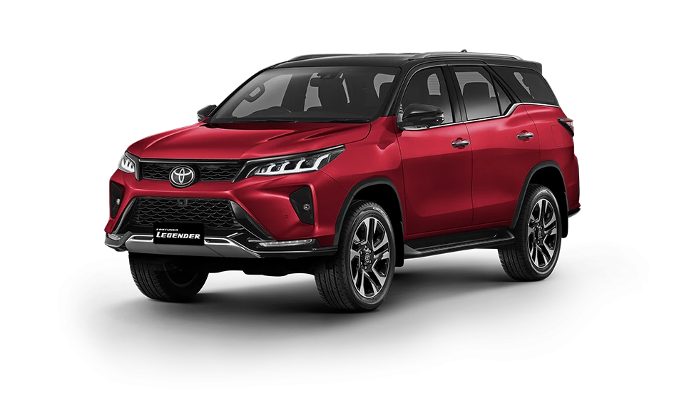 FORTUNER LEGENDER_Emotional Red / Black Top